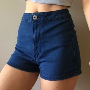 Bullhead High Waisted Denim Shorts